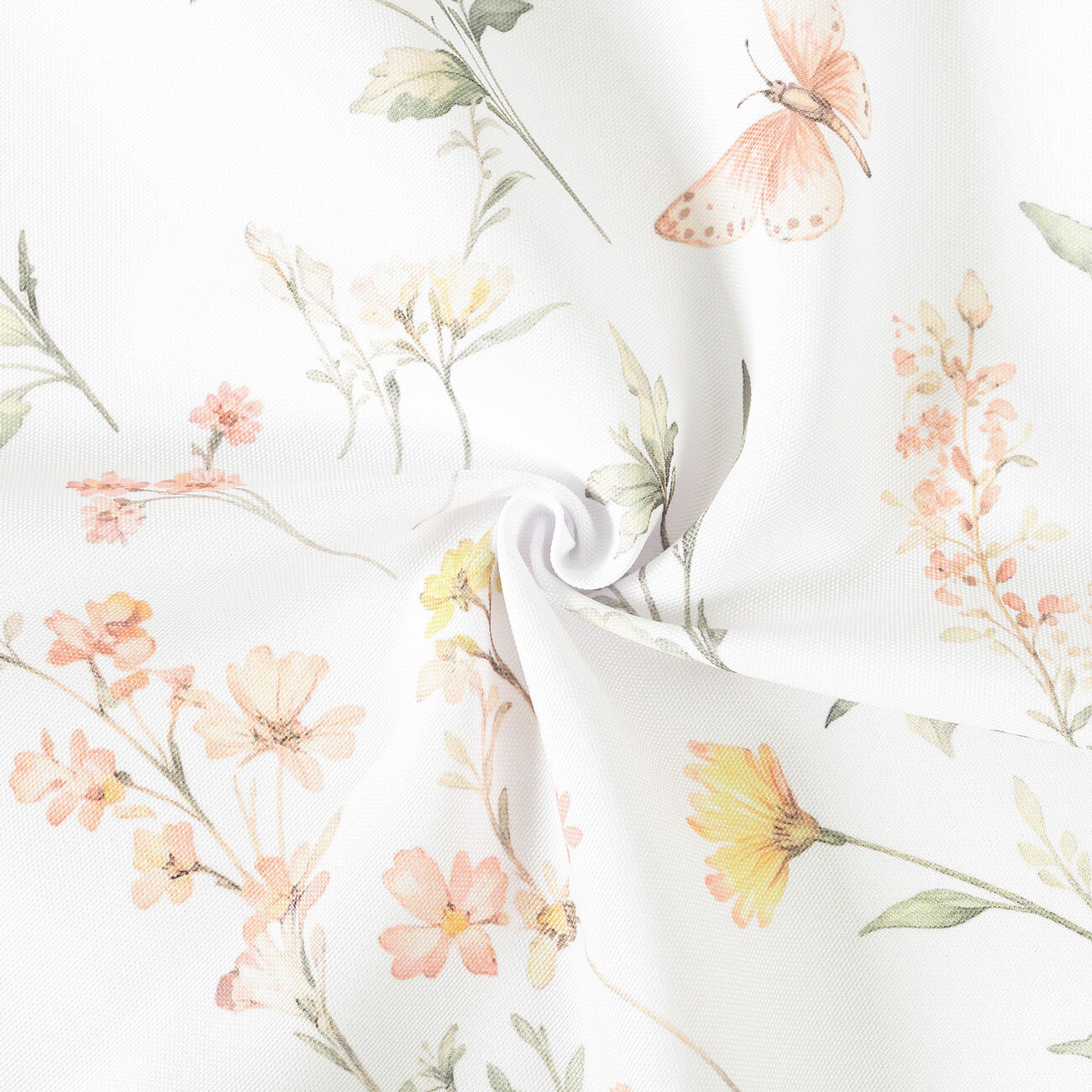 Teflonstoff für Tischdecken - Schmetterlingsgarten