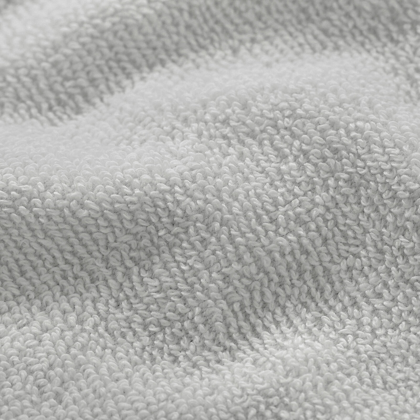 Frottierhandtuch/Duschtuch Soft ohne Bordüre – grau