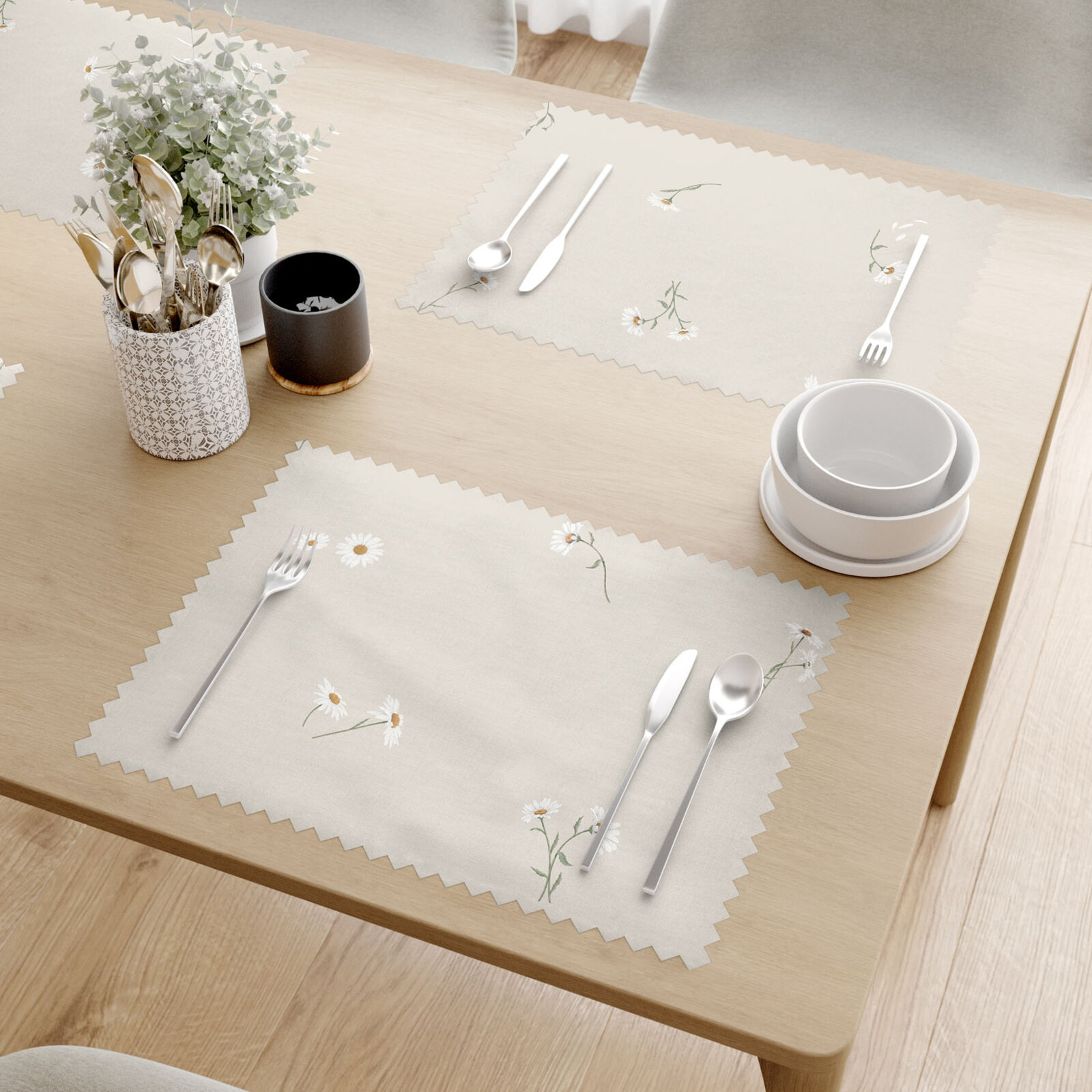 Teflon-Tischset - Gänseblümchen - 2 Stück