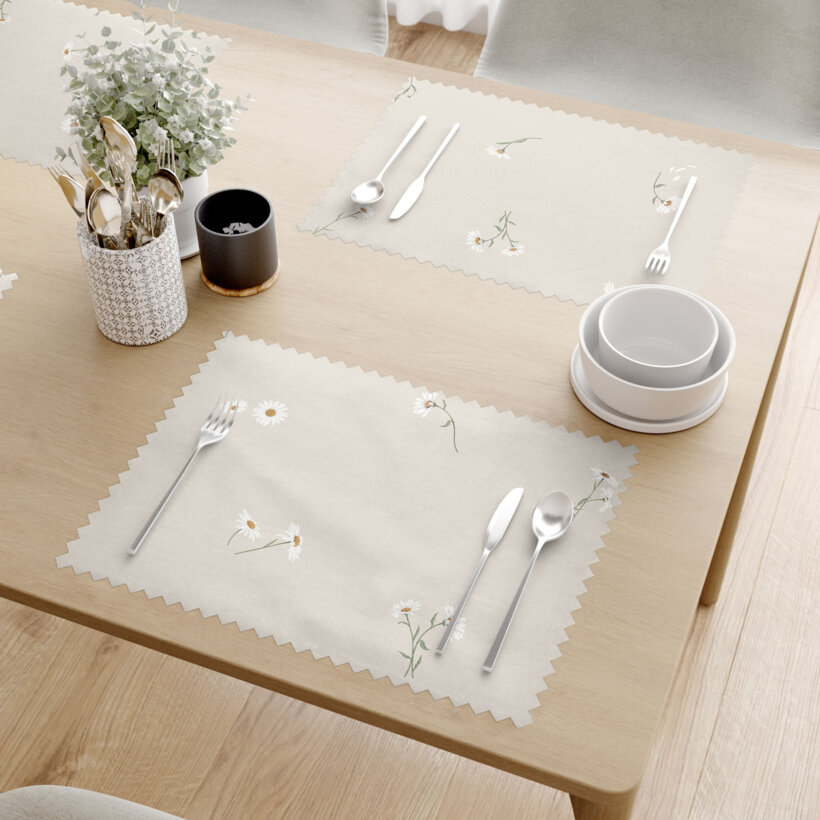 Teflon-Tischset - Gänseblümchen - 2 Stück