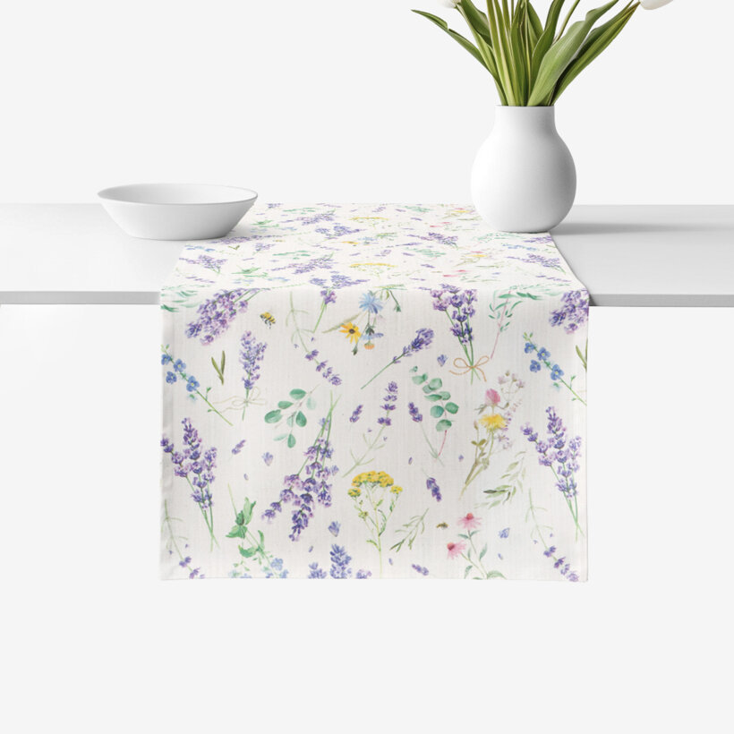 Tischläufer Valencia - Lavendelgarten