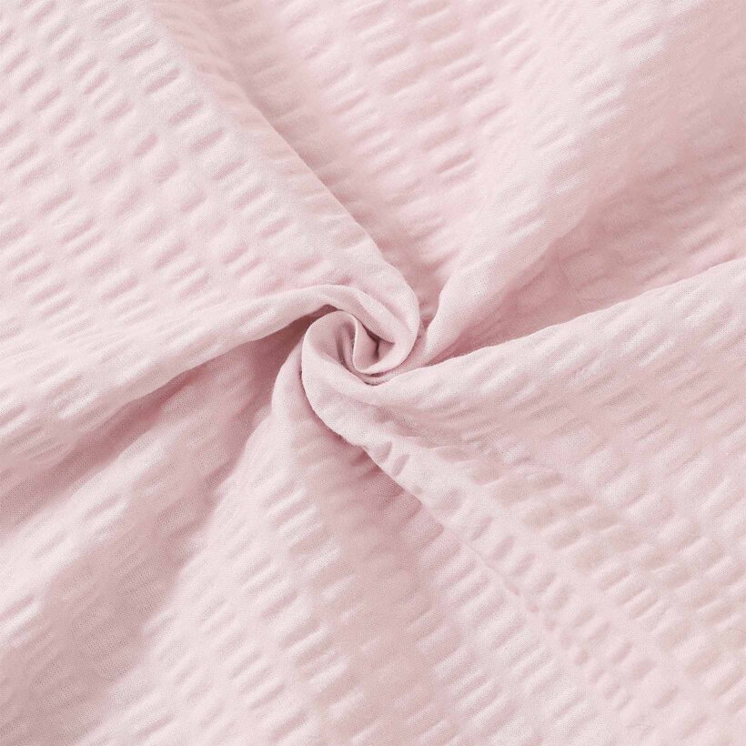 Seersucker - puderrosa