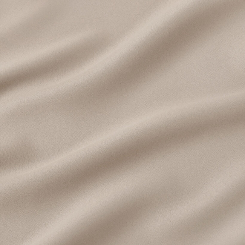 Verdunkelungsstoff Blackout mit Satin-Glanz - natur