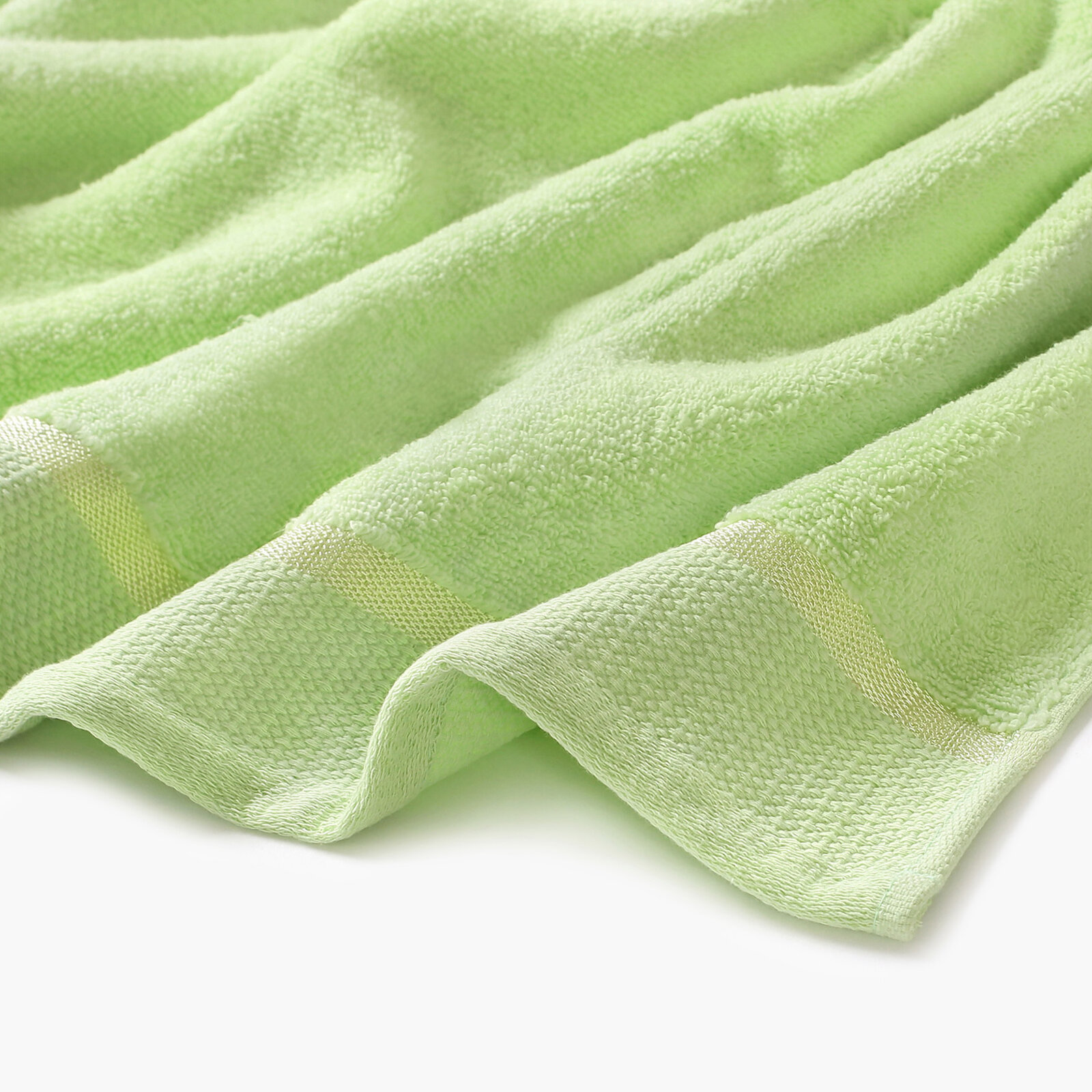 Frottierhandtuch/Duschtuch Soft - grün