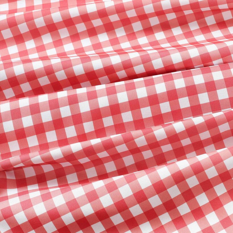 Tischset Teflon - rote Würfel - 2 Stück
