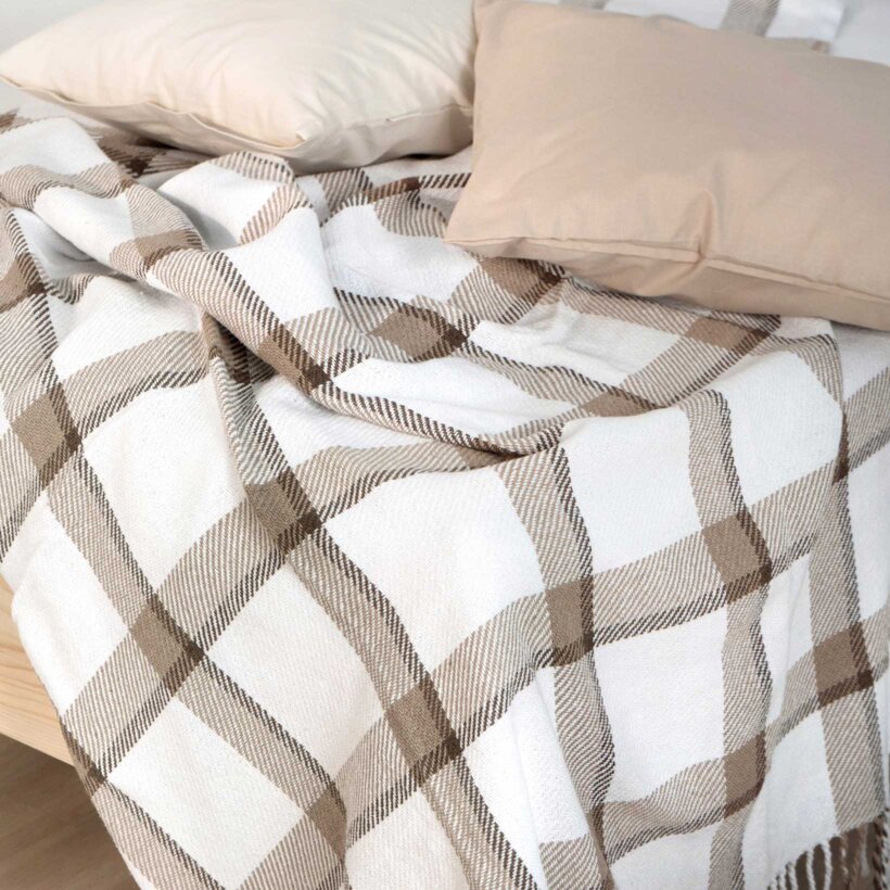 Plaid Karo - beigebraun