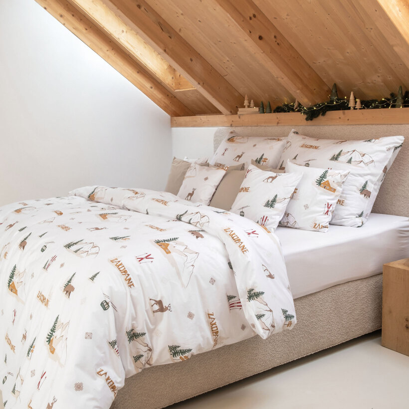 Weihnachtlich Bettwäsche aus Baumwolle - Zakopane