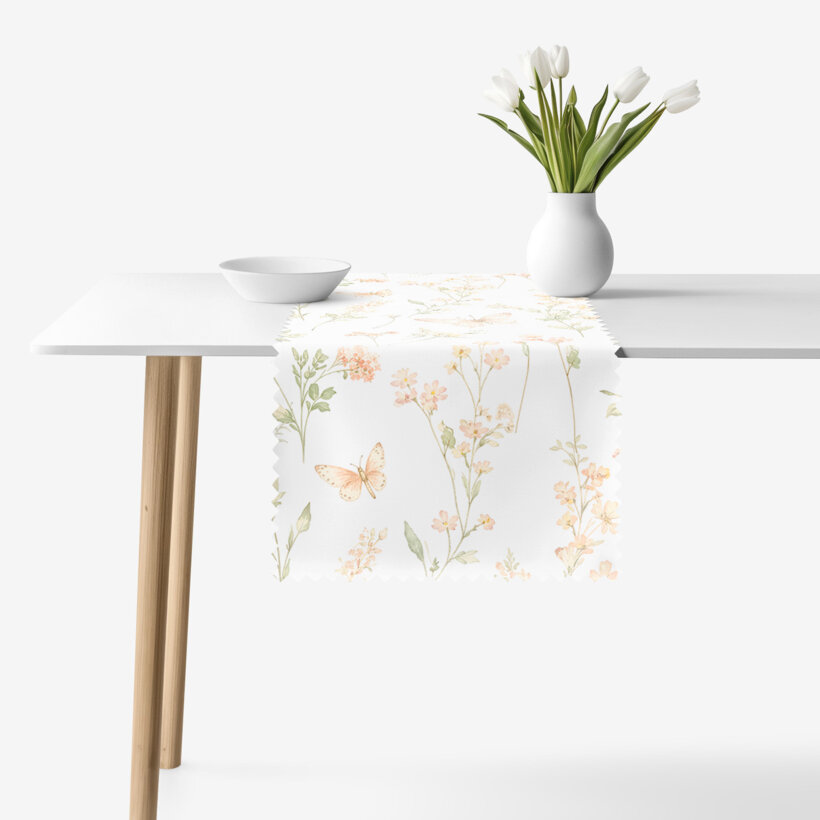 Teflon-Tischläufer - Schmetterlingsgarten