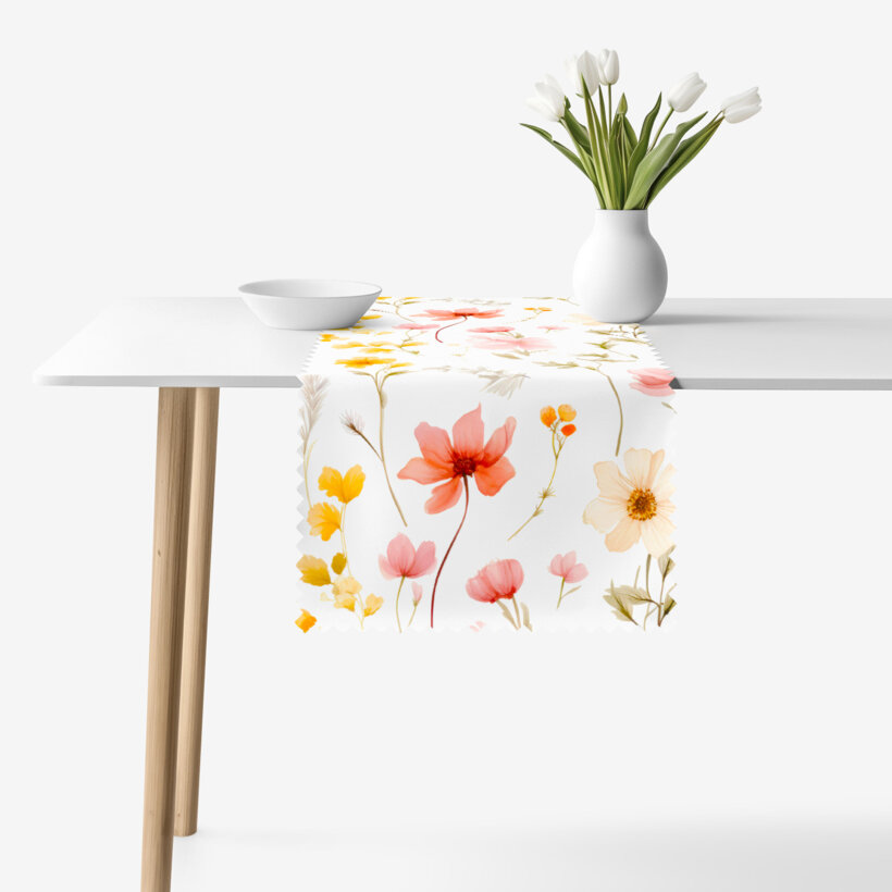 Tischläufer Teflon - Blumenparadies
