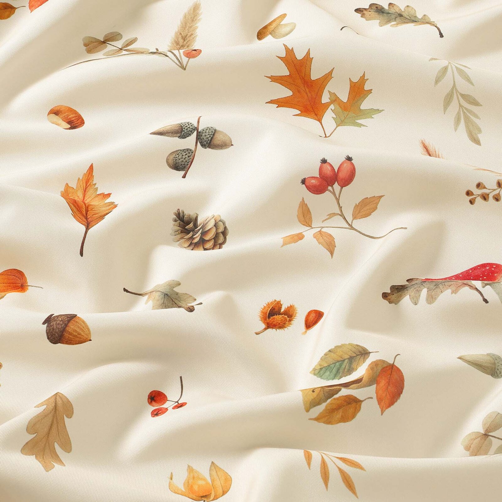 Teflonstoff für Tischdecken - Herbstliche Natur