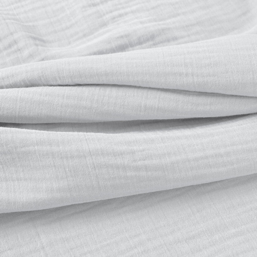 Musselinstoff – hellgrau