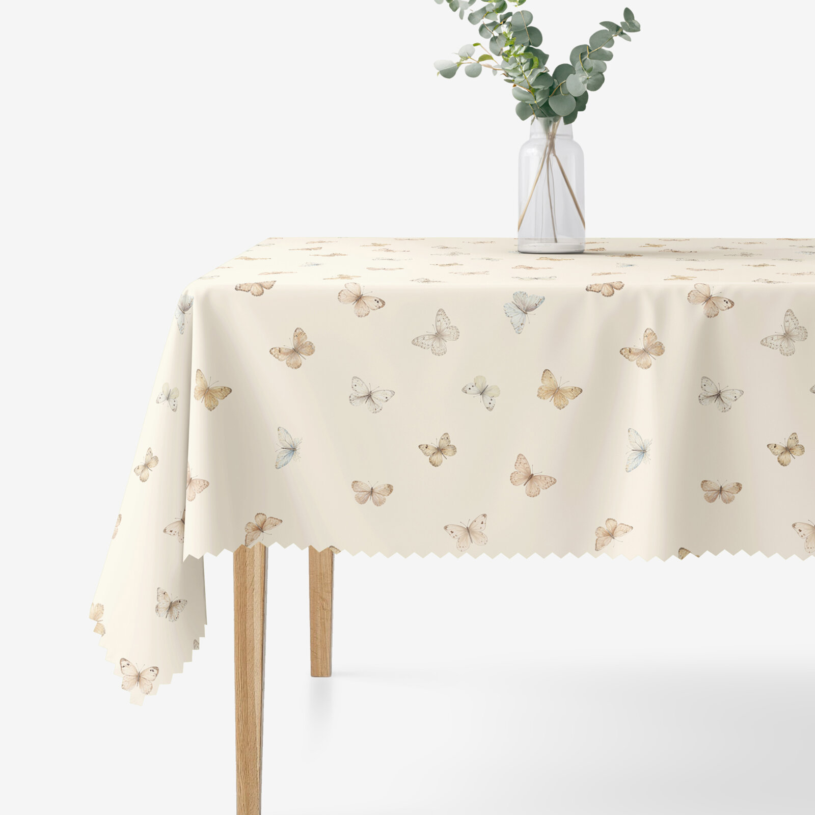 Eckige Teflon-Tischdecke - Schmetterlinge