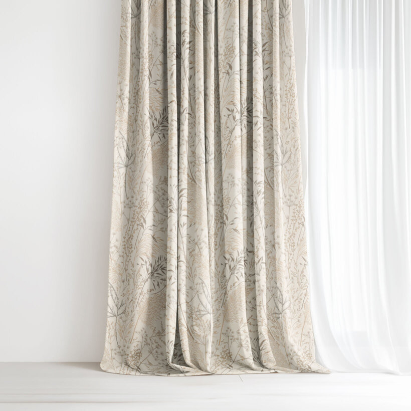 Dekorativer Vorhang Valencia - Wiesengräser