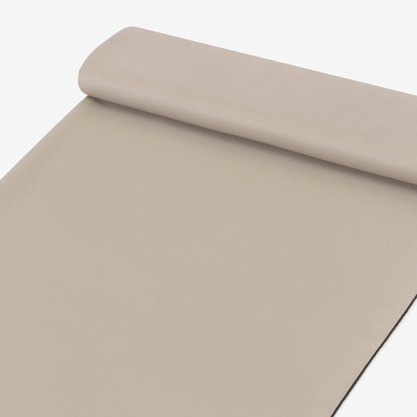 Verdunkelungsstoff Blackout mit Satin-Glanz - natur