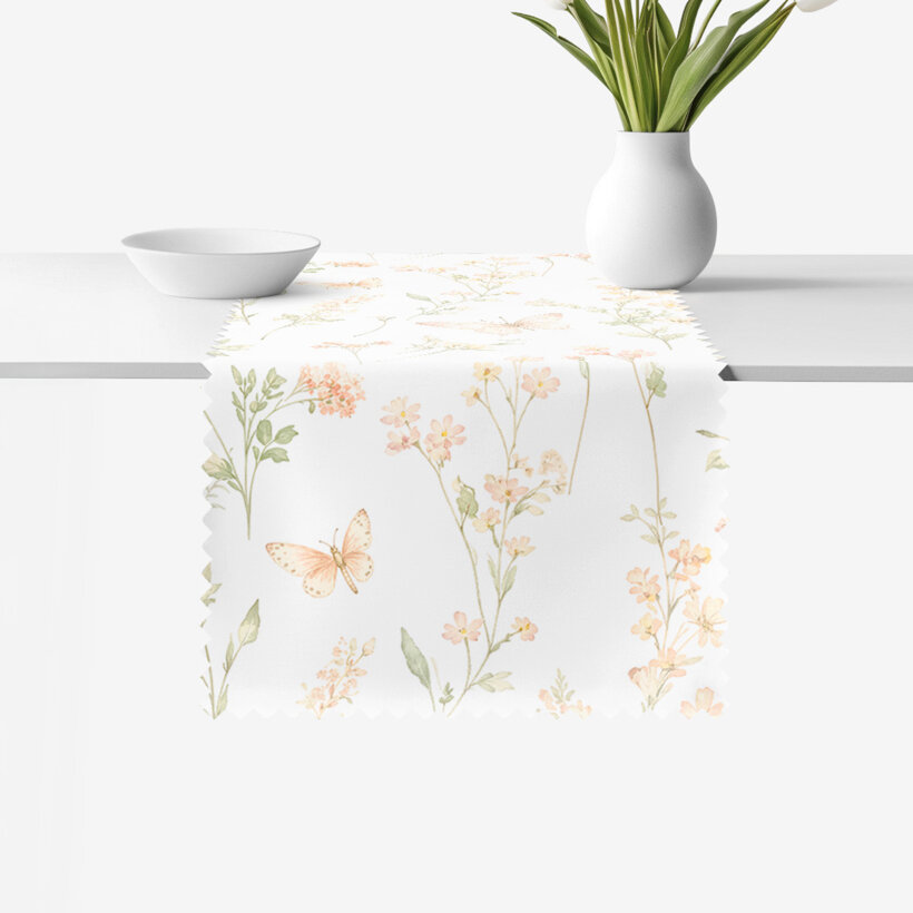 Teflon-Tischläufer - Schmetterlingsgarten
