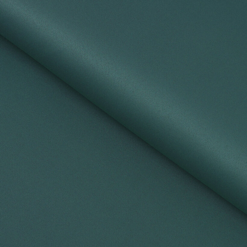 Verdunkelungsstoff Blackout mit Satin-Glanz - petrol
