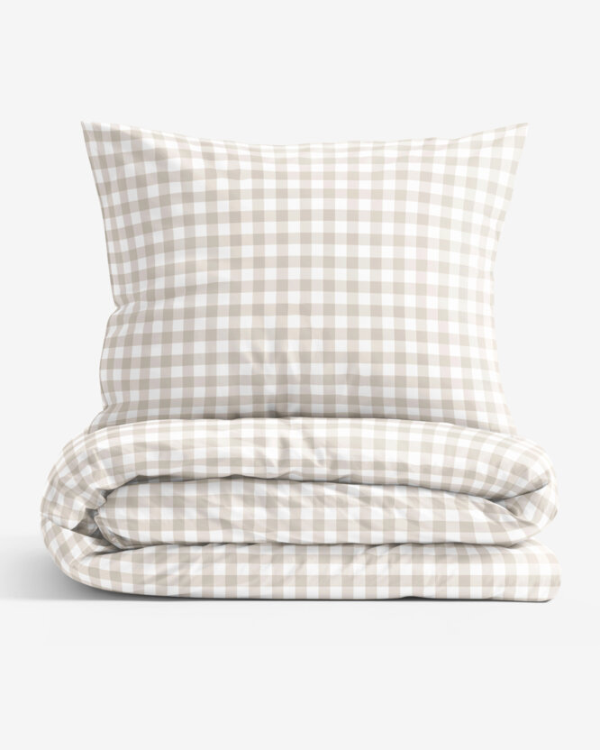 Bettwäsche aus Baumwolle - Latte-Würfel