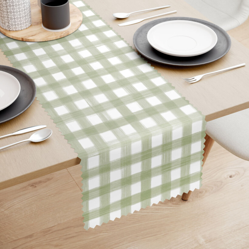 Teflon-Tischläufer - Landhauskaro