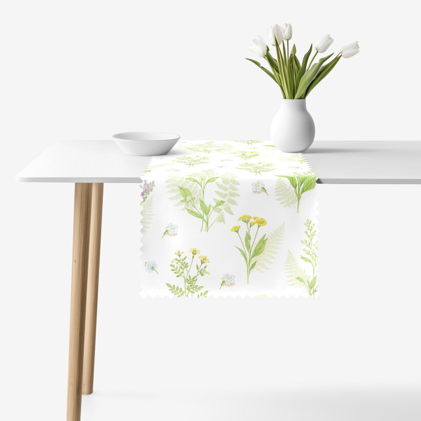 Teflon-Tischläufer - Waldblumen
