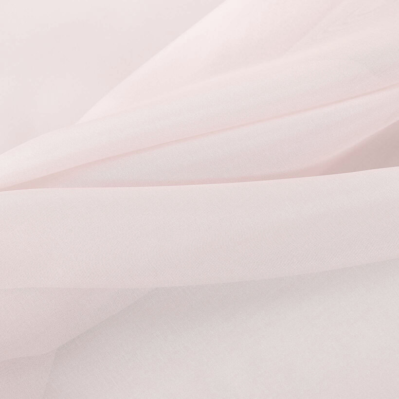 Glatter Voile – Puderrosa