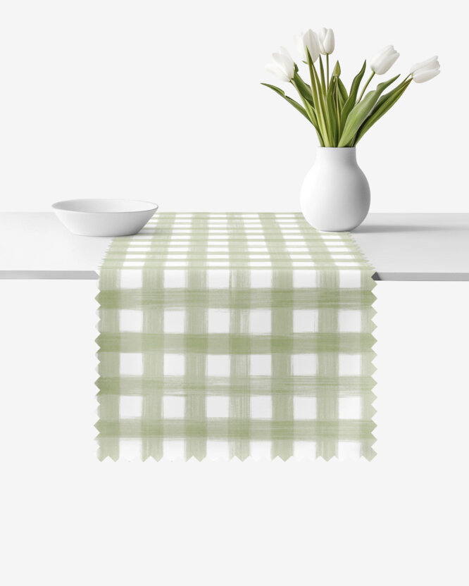 Teflon-Tischläufer - Landhauskaro