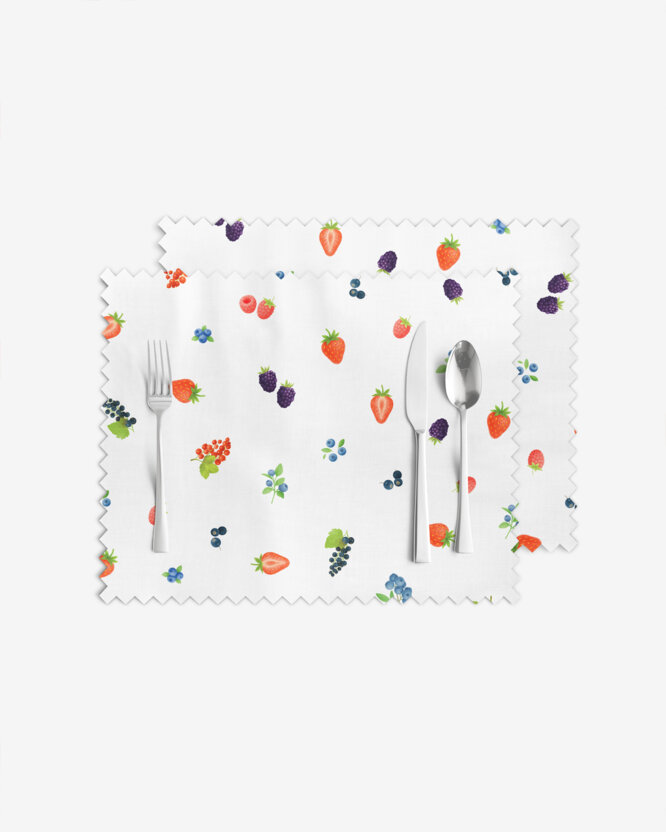 Tischset Teflon - Beeren