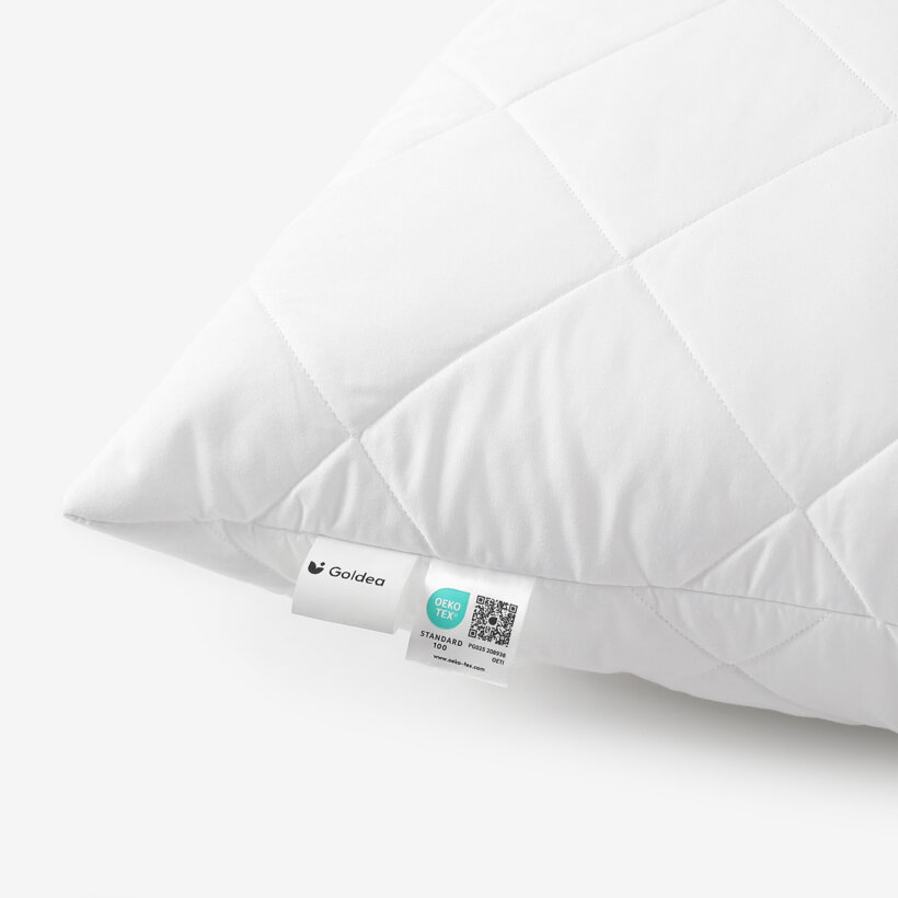 Gestepptes Kissen Comfort - 80 x 80 cm