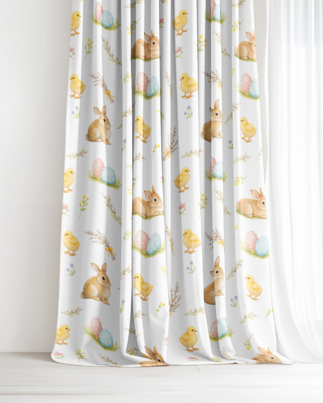 Ostern Dekorativer Vorhang – Frohe Ostern