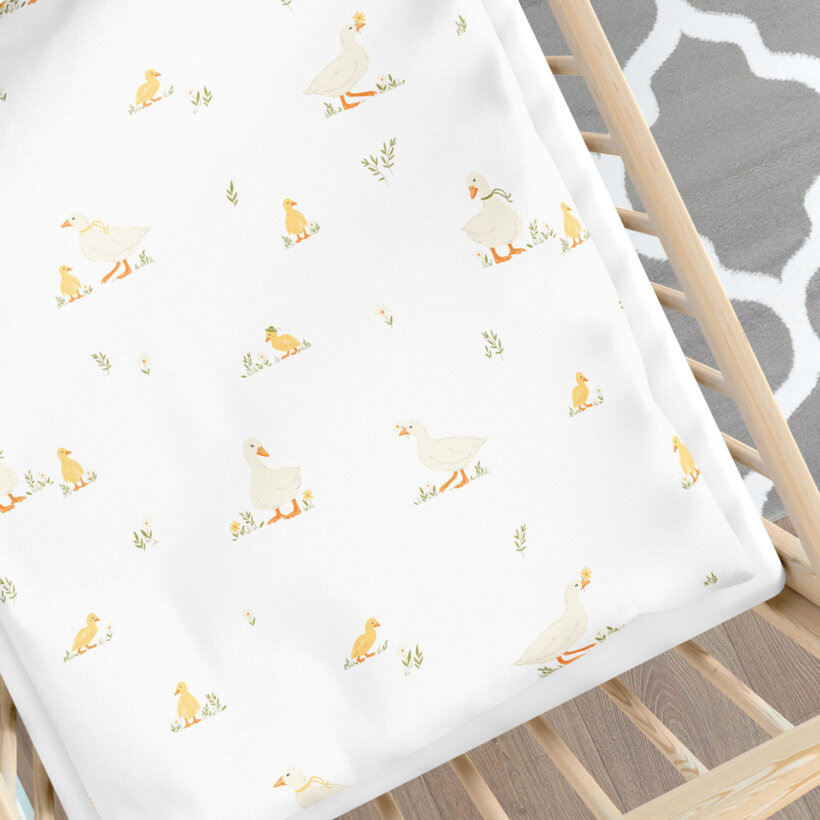 Ostern Bettwäsche für Babybetten aus Baumwolle - Enten