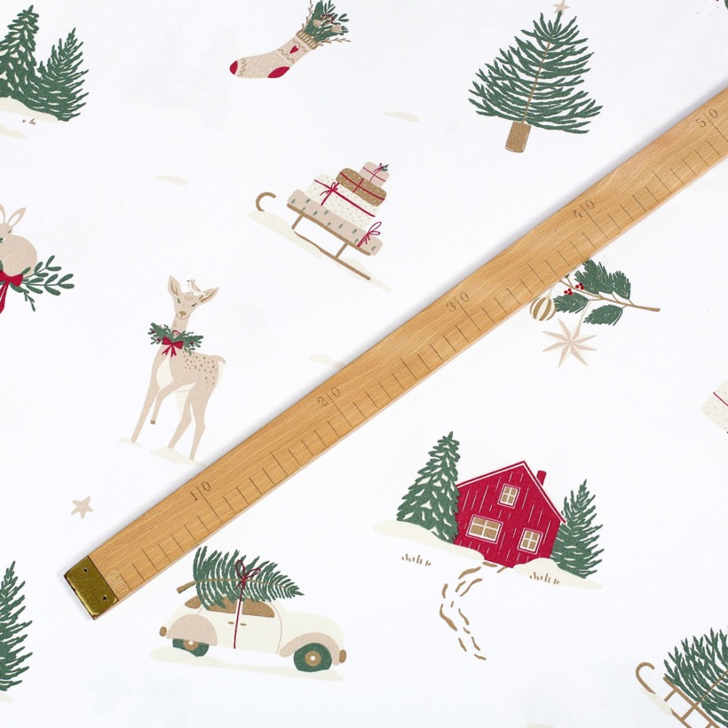 Baumwolleköper - traditionelle Weihnachten