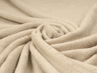 Mikrovlákno BÉŽOVÉ - oboustranné - metráž š. 150 cm