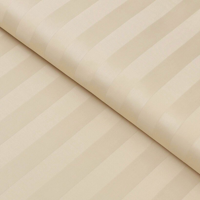 Damast - goldene Streifen mit Satin-Glanz