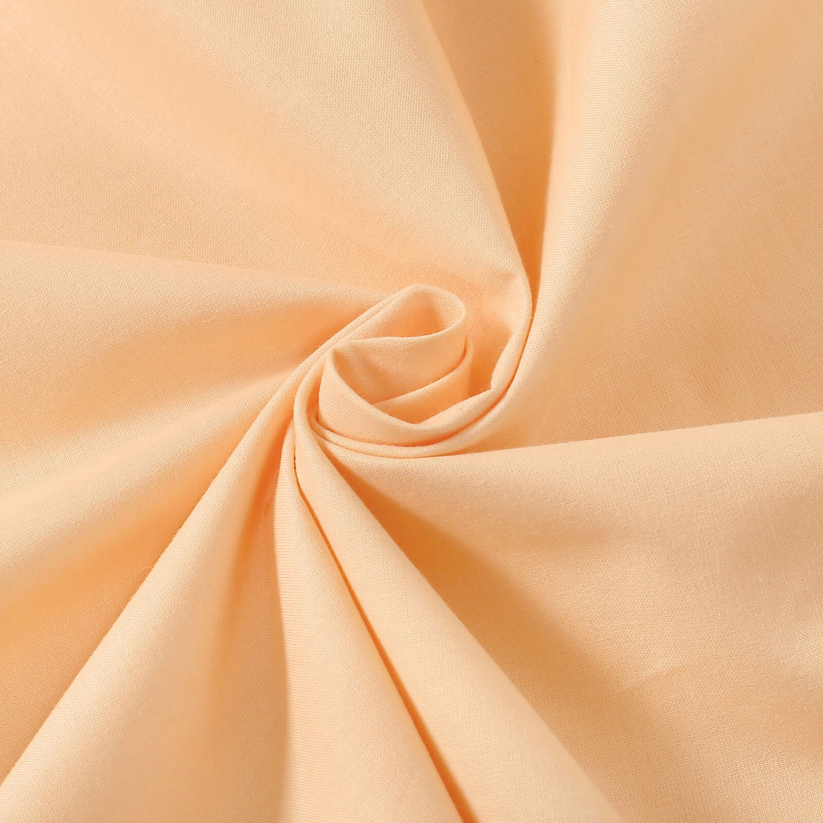 Baumwollstoff einfarbig Suzy - apricot