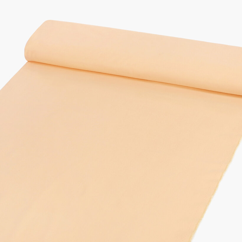 Baumwollstoff einfarbig Suzy - apricot