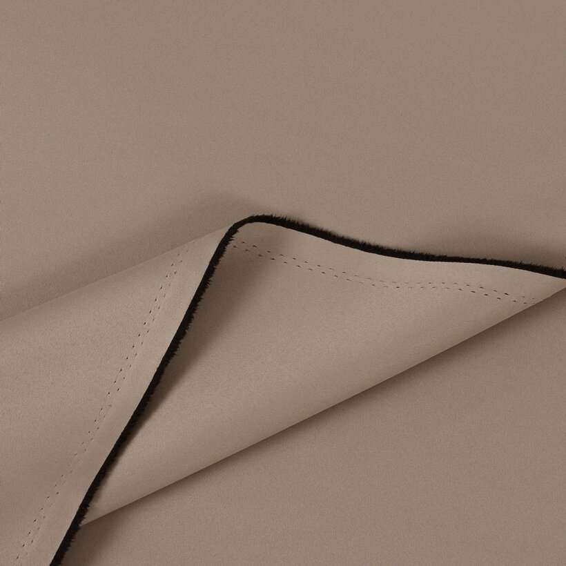 Verdunkelungsstoff Blackout mit Satin-Glanz - kaschmirfarben