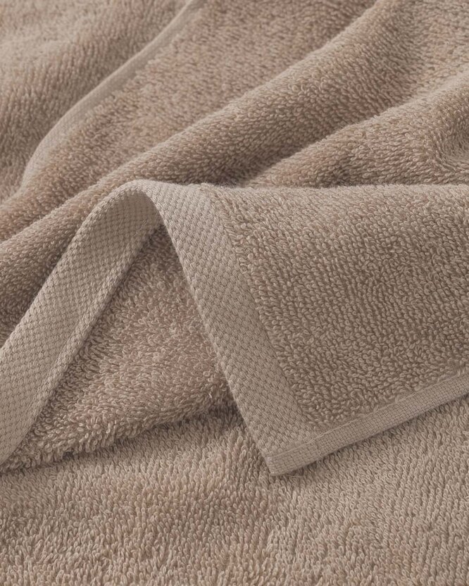 Kinder-Frottierhandtuch - Feuerwehr auf Braun