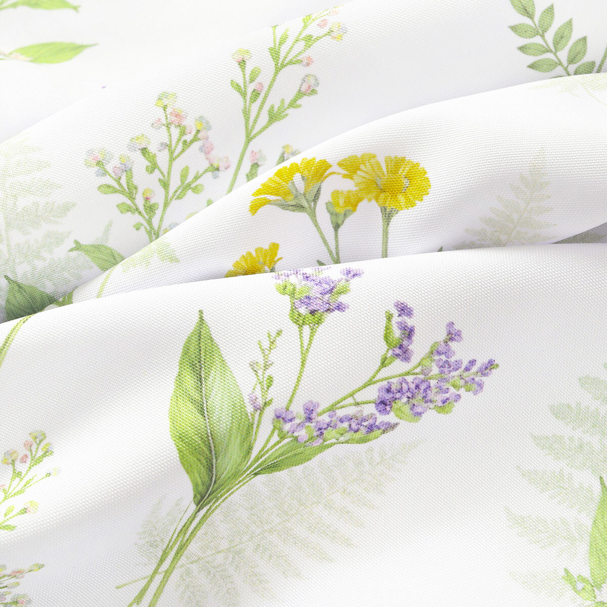 Dekorativer Kissenbezug - Waldblumen