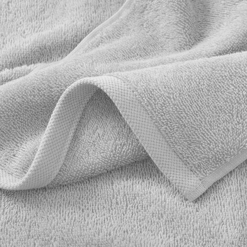 Kinder-Frottierhandtuch - Bunte Traktoren auf Grau