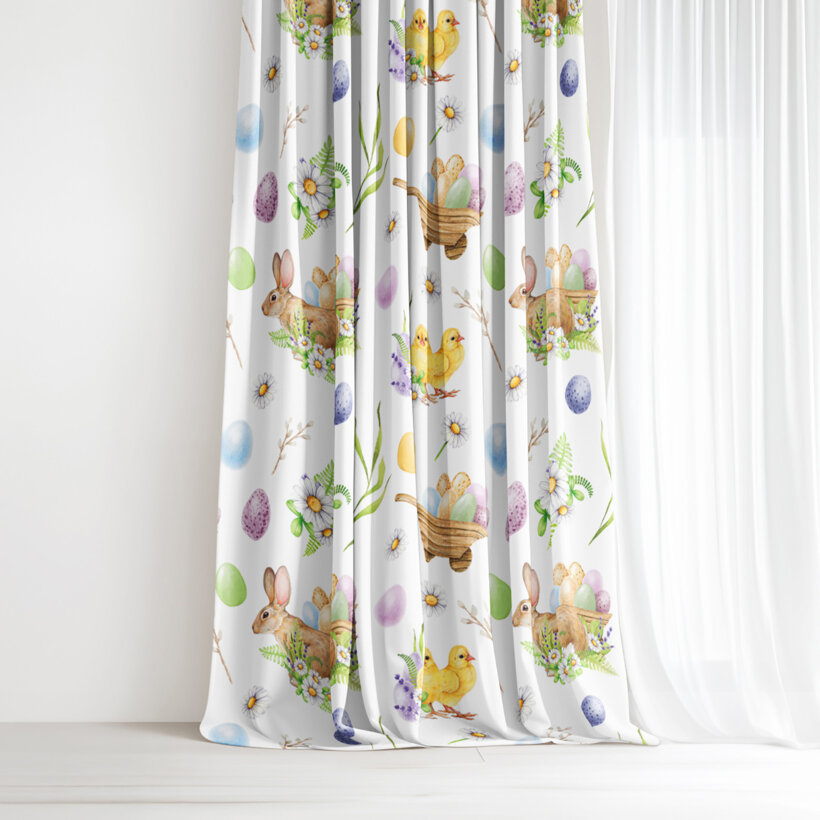 Ostern Dekorativer Vorhang – Ostersymbole
