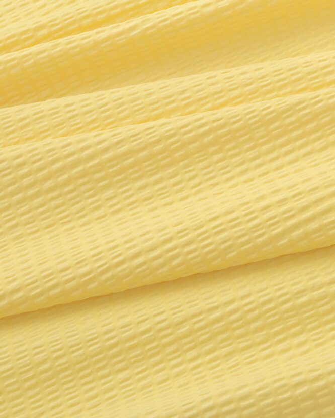 Seersucker Bettwäsche - gelb