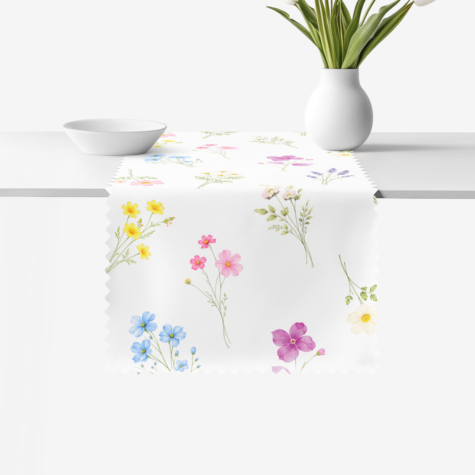 Teflon-Tischläufer - Blumengarten