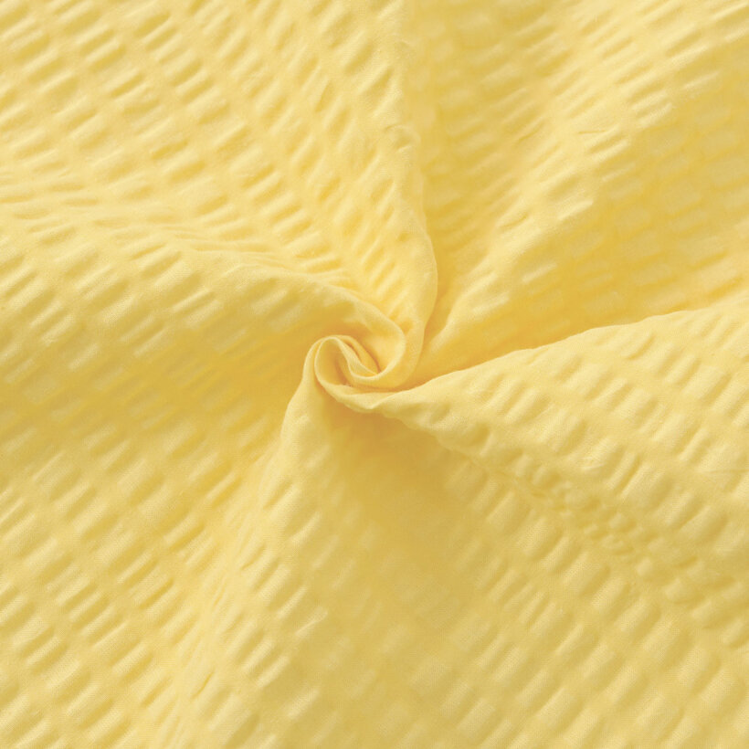 Seersucker - gelb