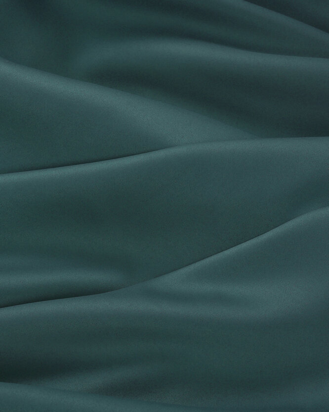 Verdunkelungsstoff Blackout mit Satin-Glanz - petrol