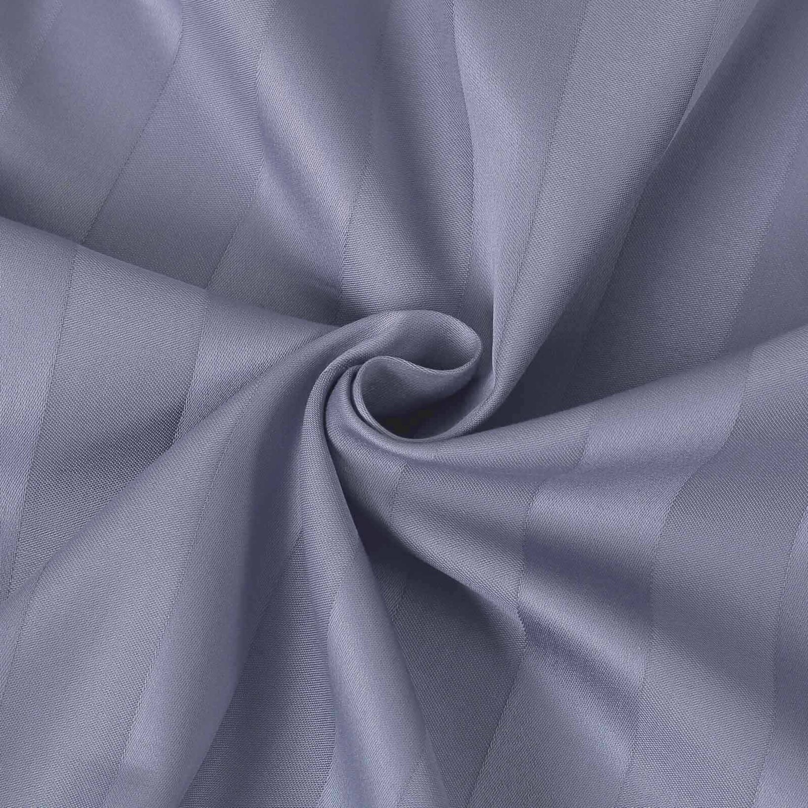 Damast - dunkelgraue Streifen mit Satin-Glanz