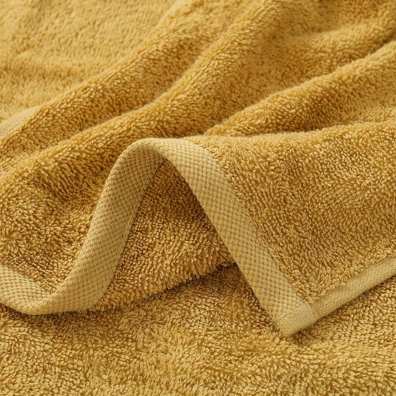 Kinder-Frottierhandtuch - Bagger in Senf