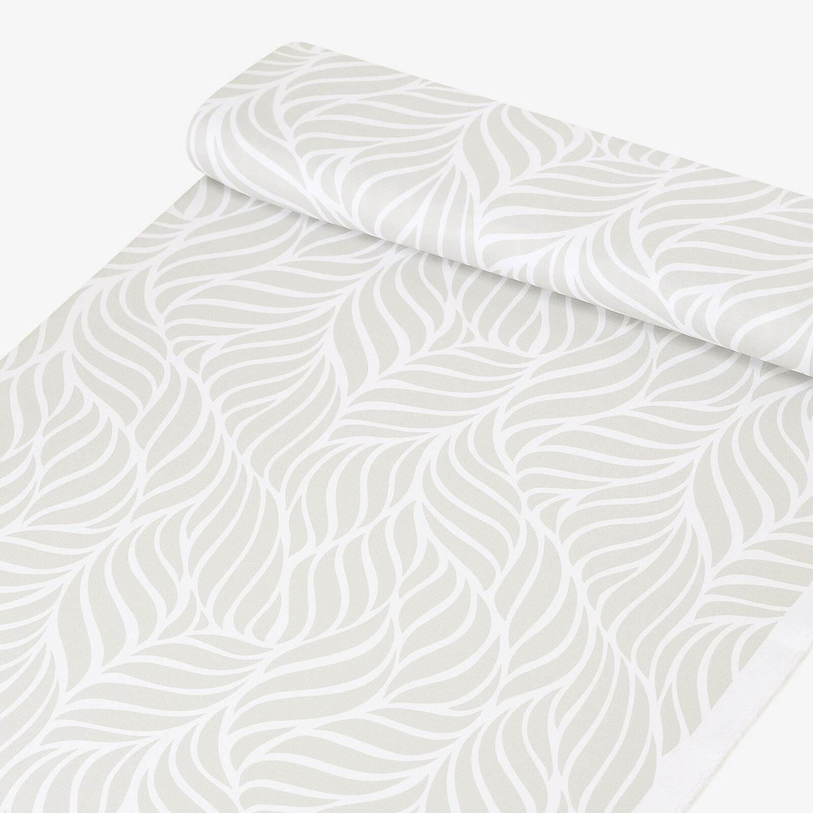 Teflonstoff für Tischdecken - Beige Linien