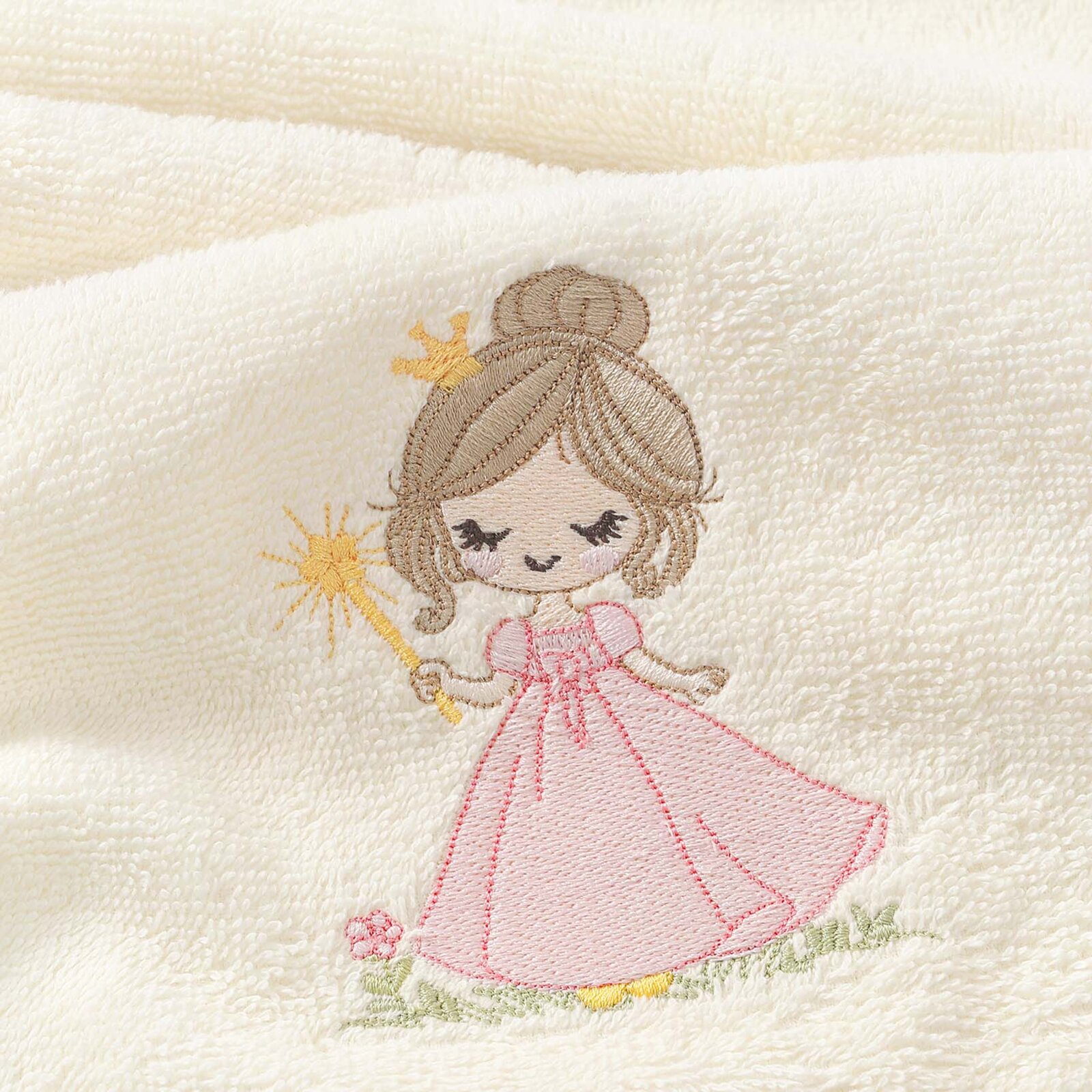 Kinder-Frottierhandtuch - Zauberfee auf Creme