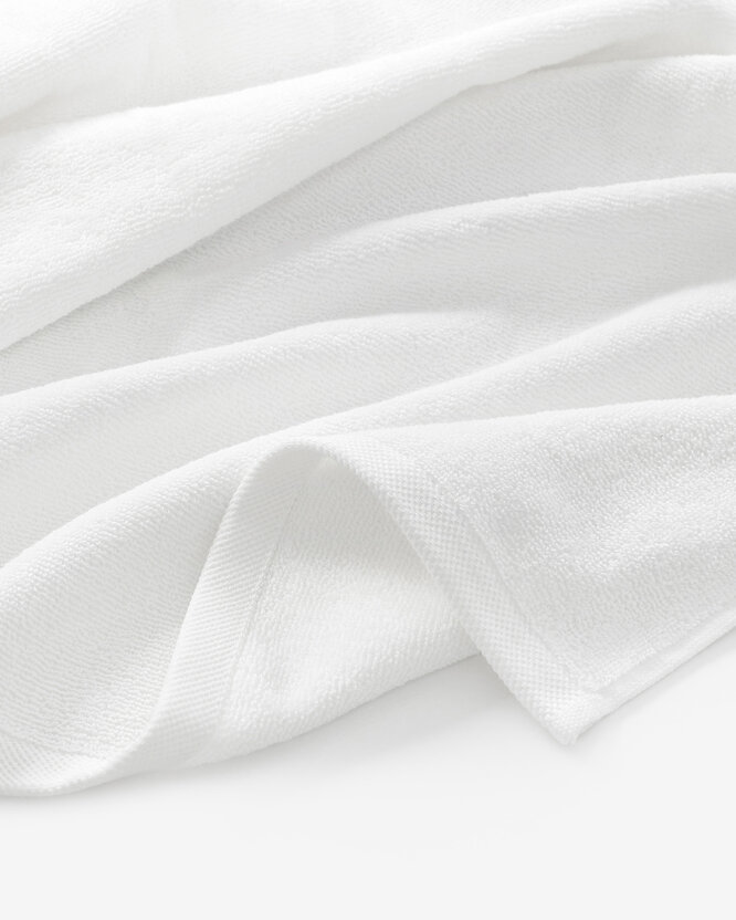 Frottierhandtuch/Duschtuch Soft ohne Bordüre – weiß