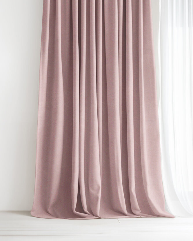 Dekorativer Vorhang Marbella - altrosa