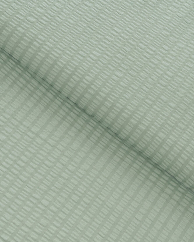 Seersucker - salbeigrün